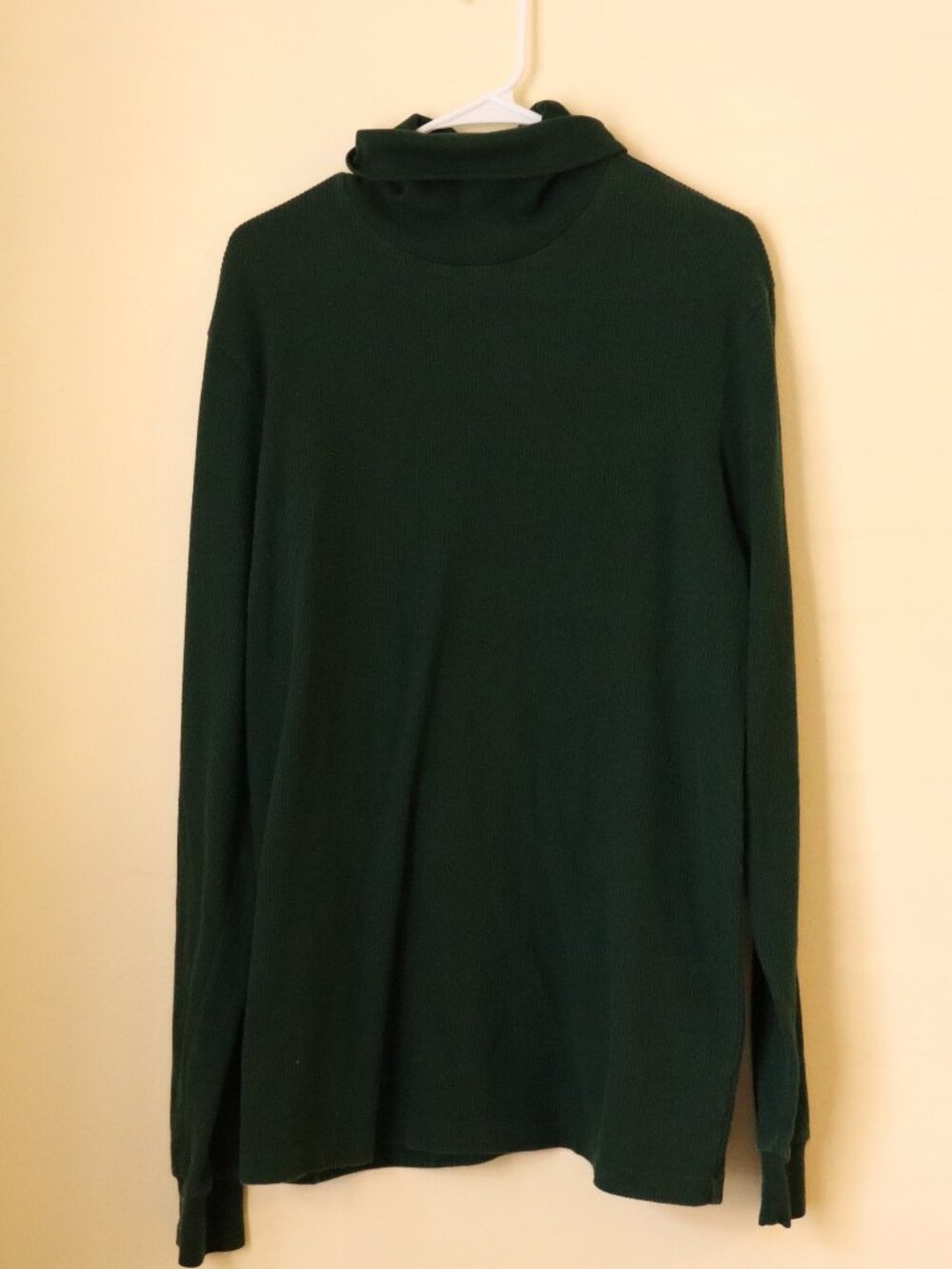 Polo Golf Ralph Lauren Turtle Neck Sweater 100% Cotton Size Large
